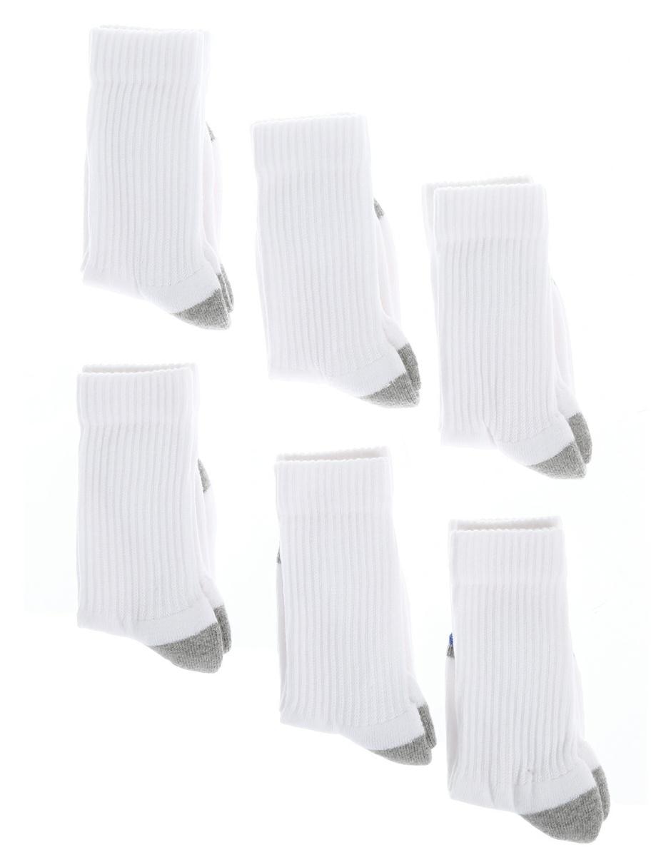 Calcetín Punto Blanco de algodón para niño 6 pares