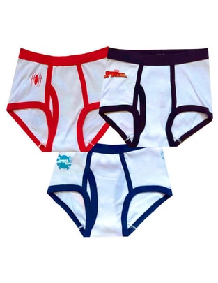 Set trusa Spider-Man algodón para niño Set trusa Spider-Man algodón para niño