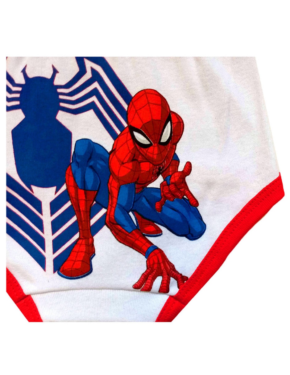 Set trusa Spider-Man algodón para niño