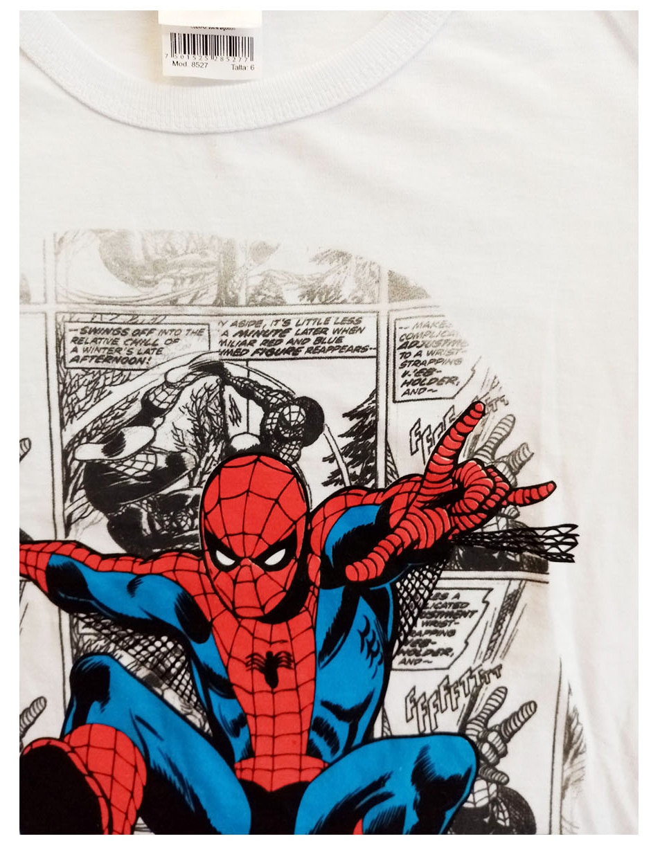 Playera Spider-Man manga corta para niño 3