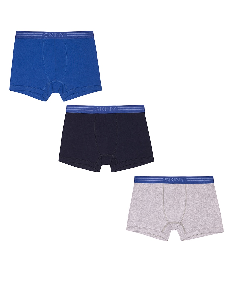 Set bóxer algodón para niño