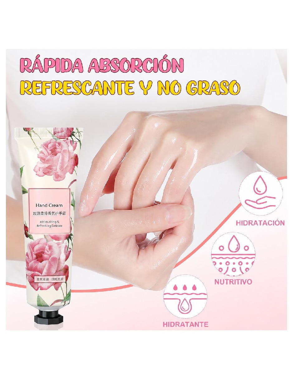 Set de crema para manos recomendada para humectar día y noche todo tipo de piel