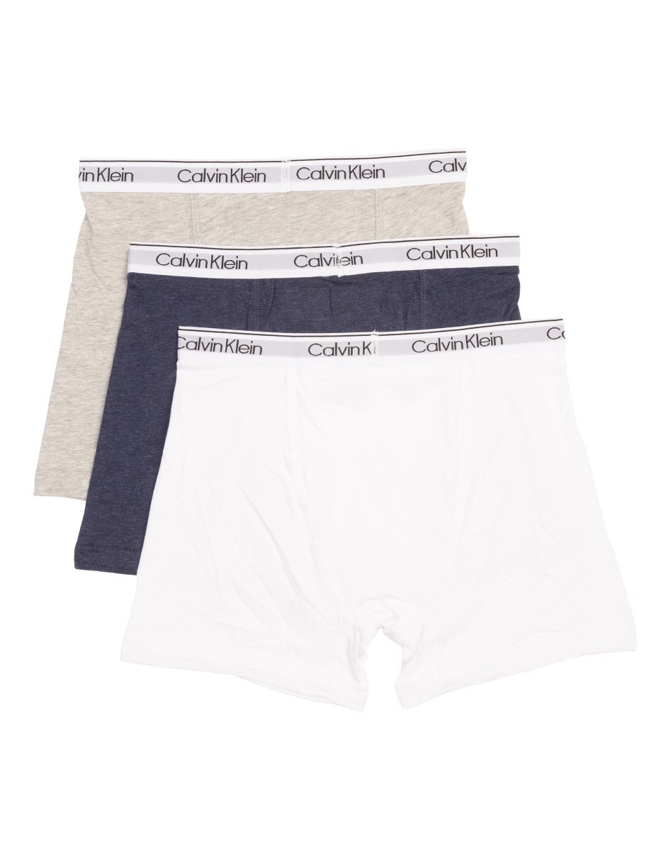 Set bóxer Calvin Klein algodón para niño 3