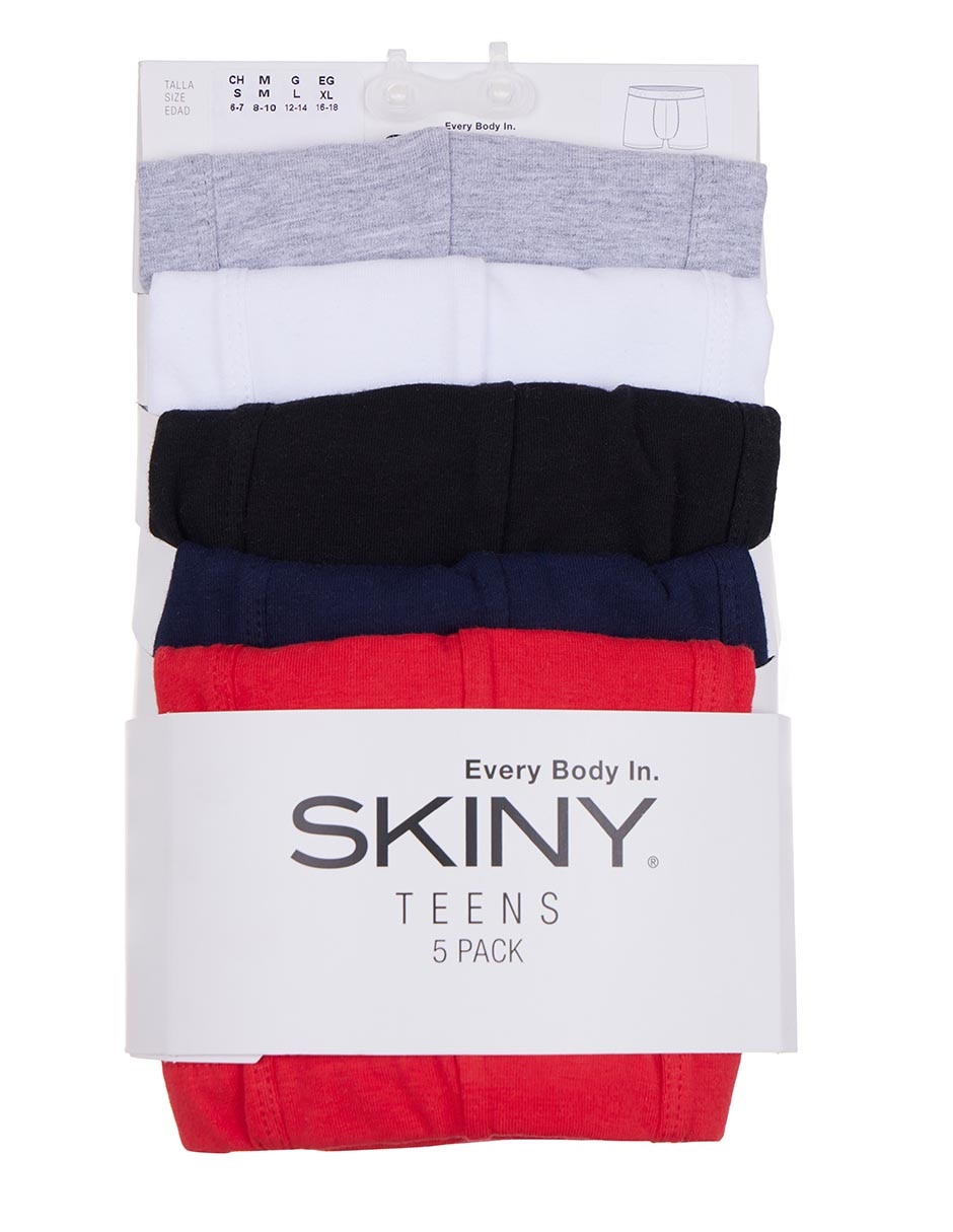 Set bóxer Skiny de algodón para niño