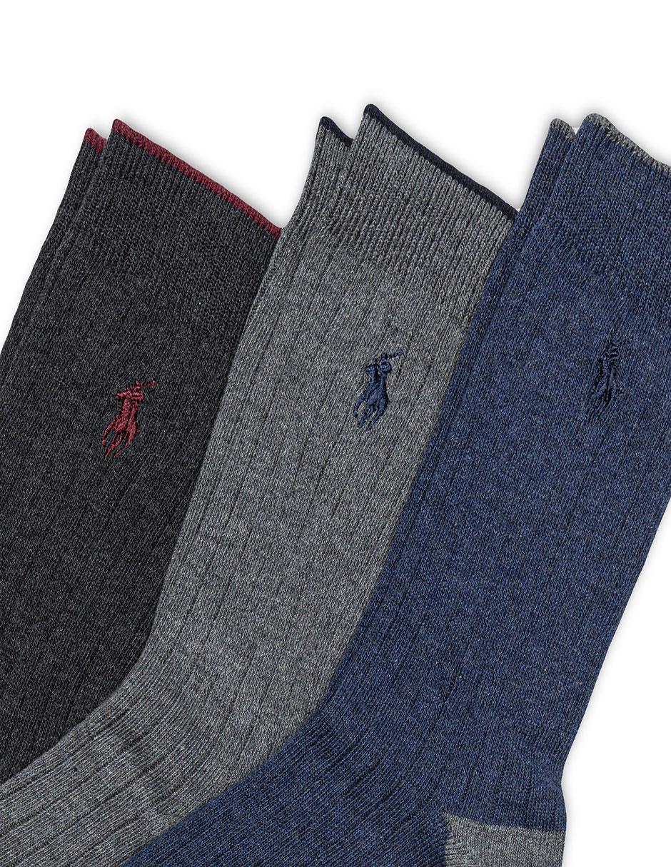 Set de calcetín Polo de algodón para niño 3 pares