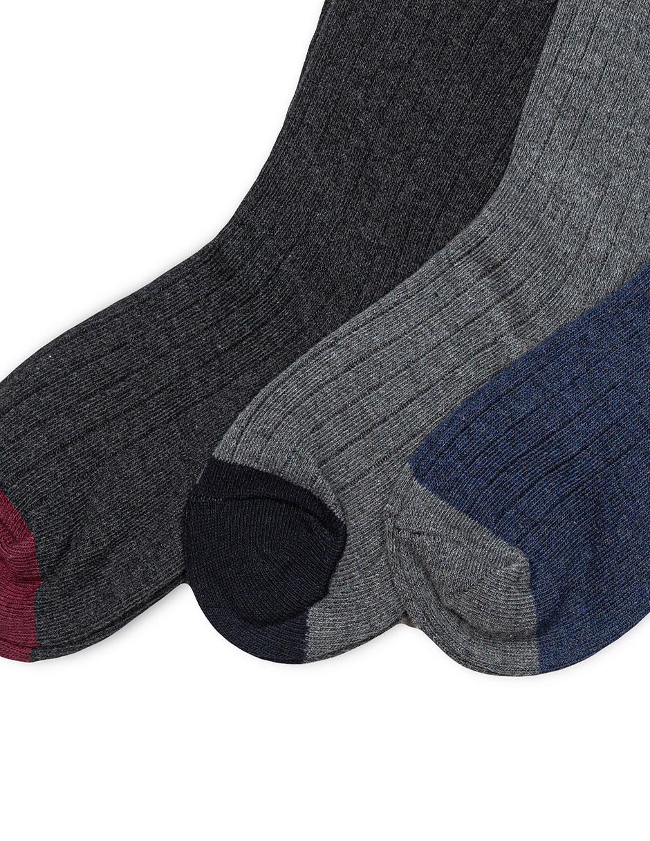 Set de calcetín Polo de algodón para niño 3 pares
