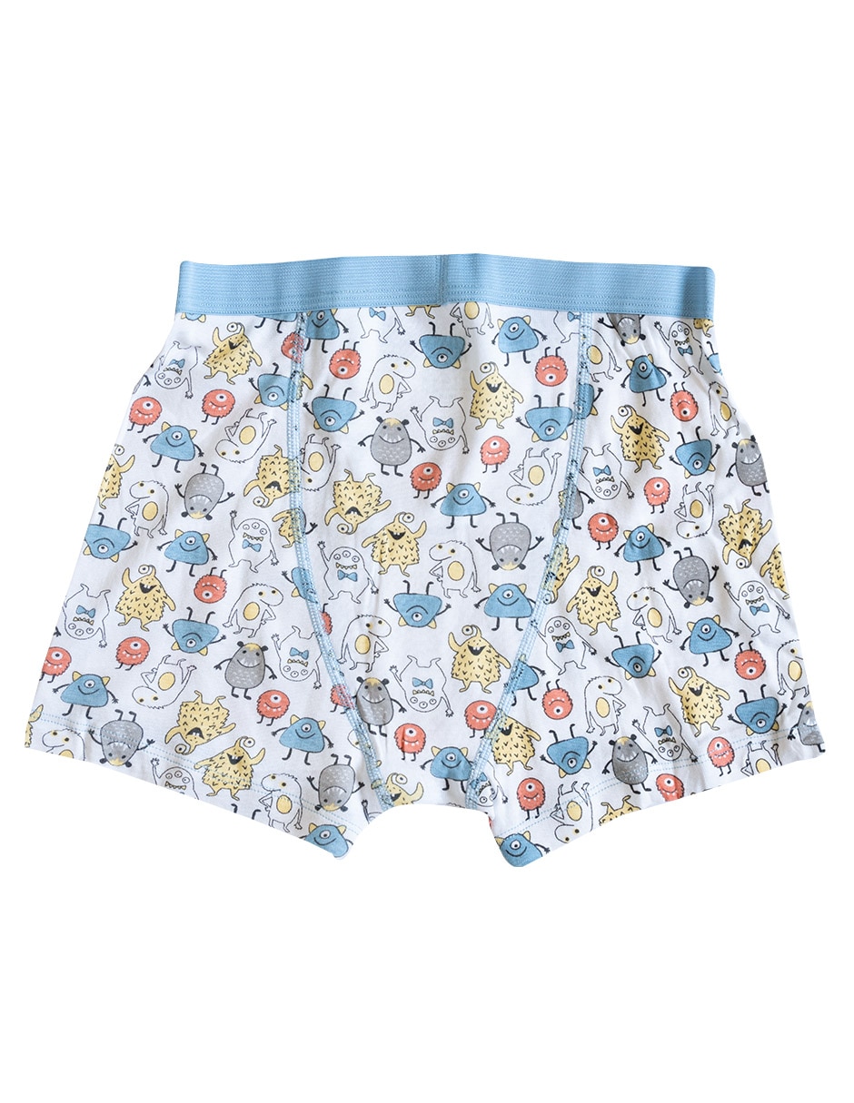 Set bóxer Piquenique de algodón para niño