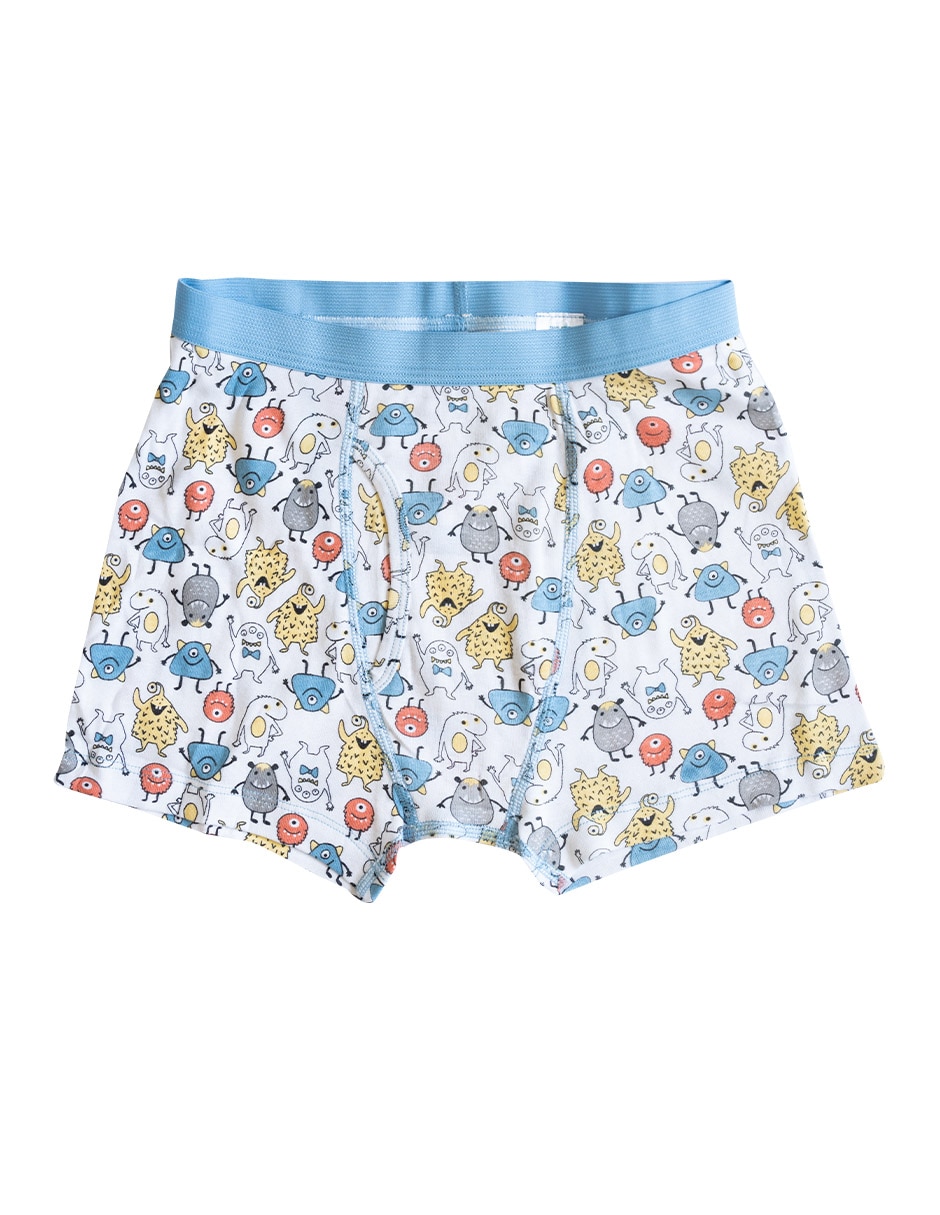 Set bóxer Piquenique de algodón para niño