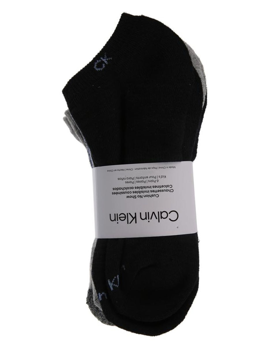 Set de calcetín Calvin Klein para niño 6 pares Set de calcetín Calvin Klein para niño 6 pares