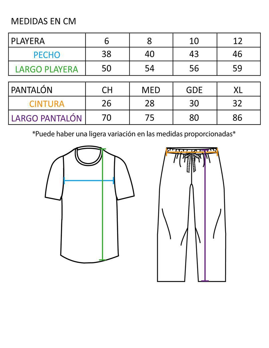 Conjunto pijama whispers futbol para niño