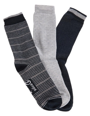 Set de calcetín de algodón para niño 3 pares