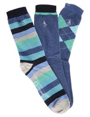 Set de calcetín de algodón para niño 3 pares