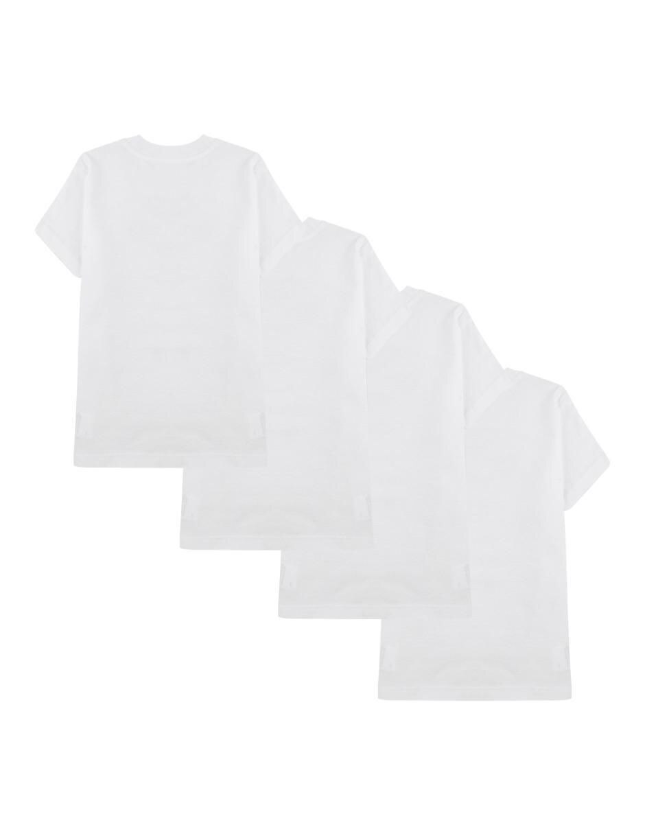 Set camiseta cuello redondo Básicos para niño 3