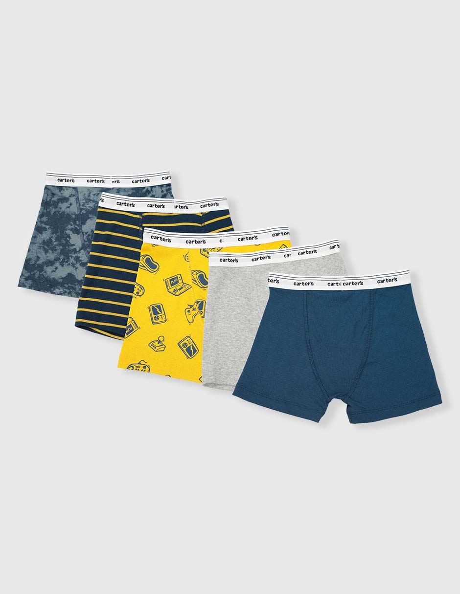 Set bóxer Carter's de algodón para niño
