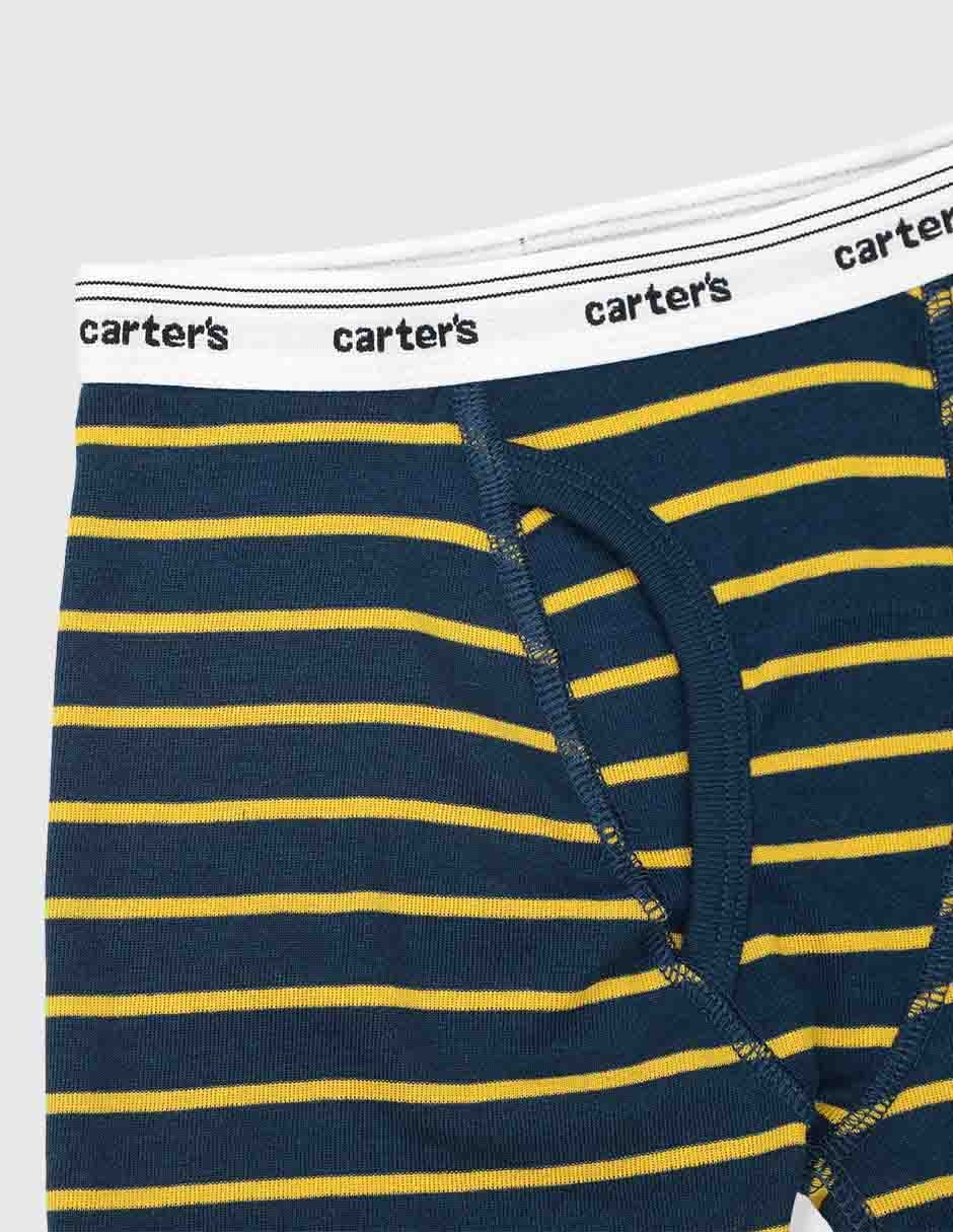 Set bóxer Carter's de algodón para niño