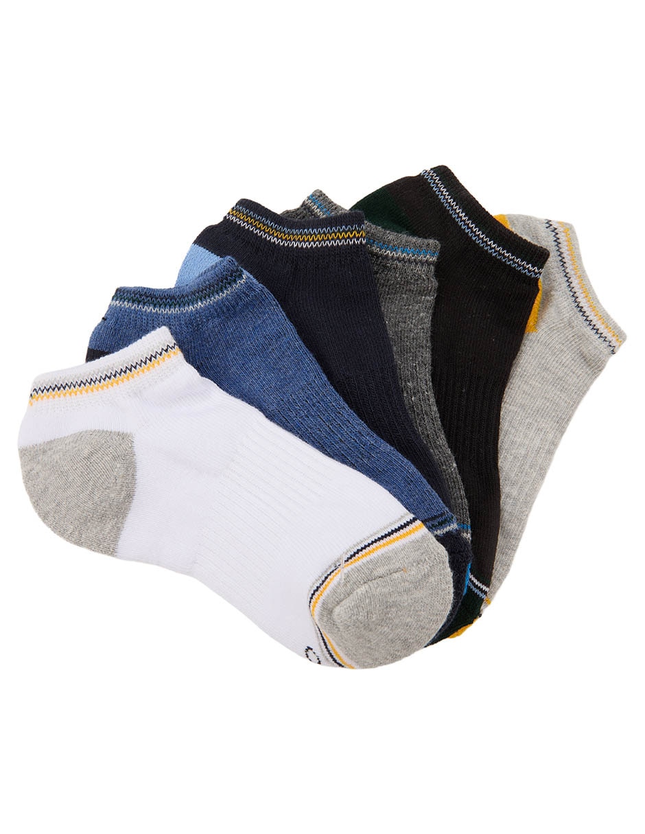 Set de tín Punto Blanco de algodón para niño 6 pares