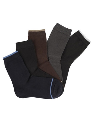 Set de calcetín Punto Blanco de algodón para niño 5 pares