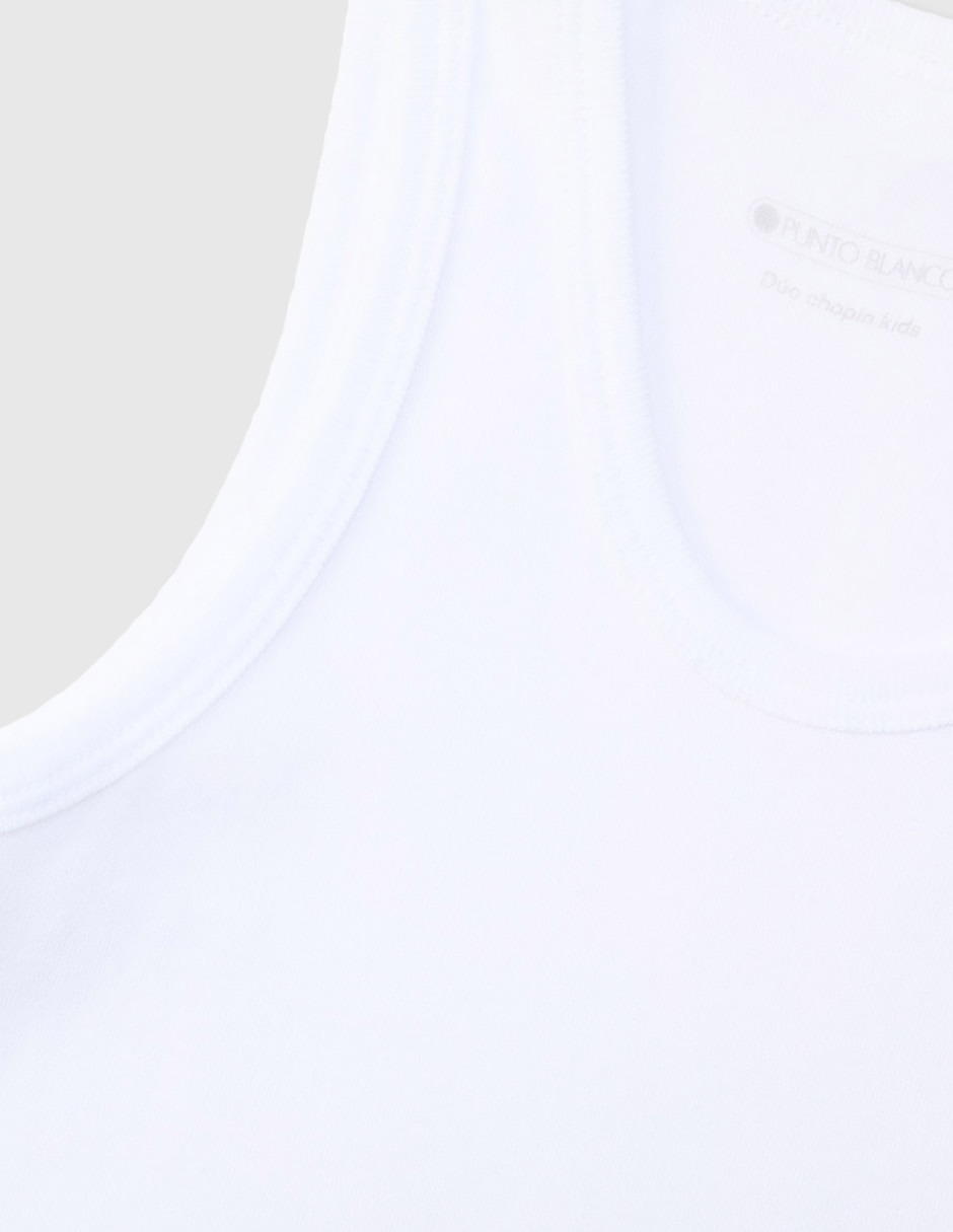 Set camiseta cuello redondo para niño