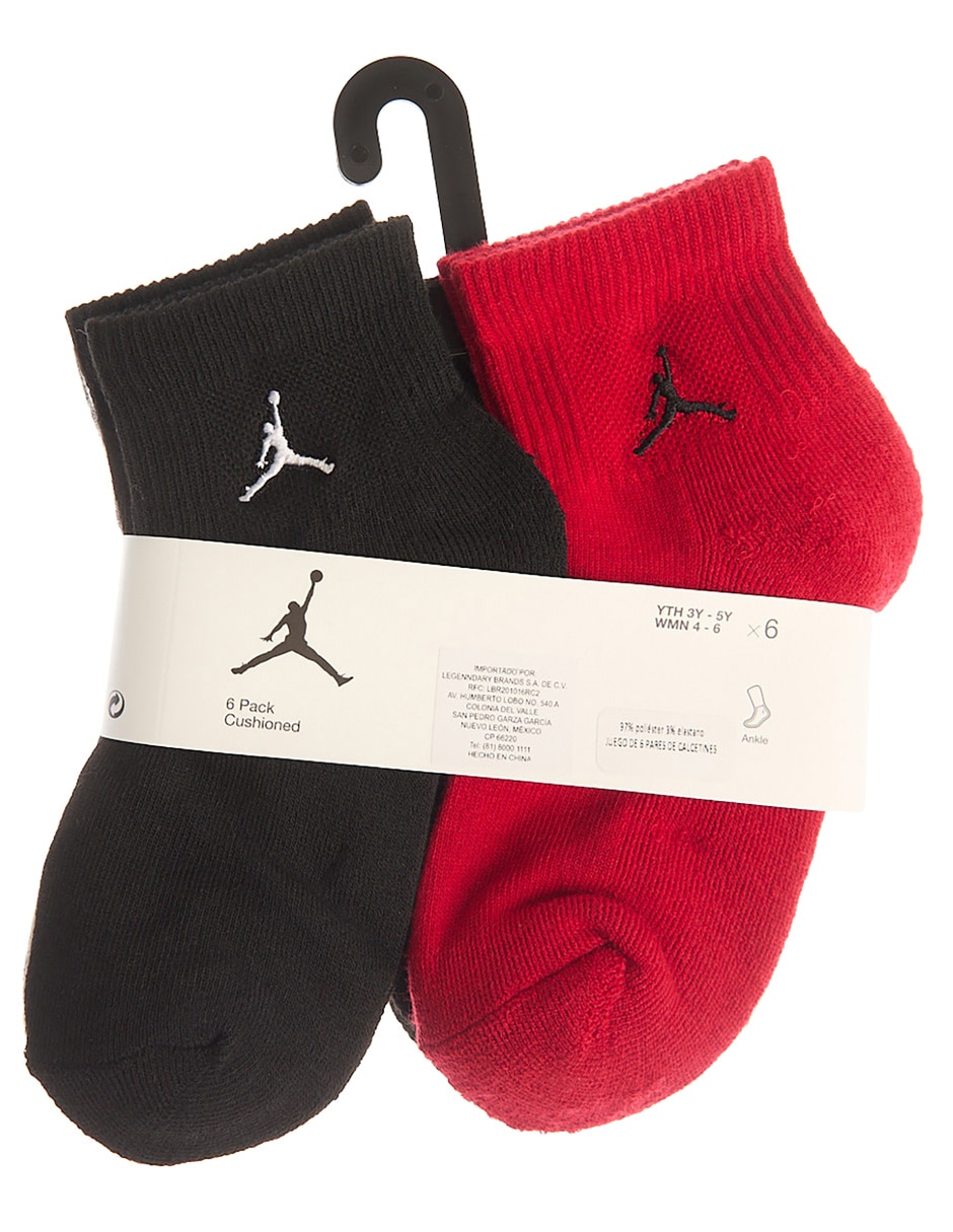Set de tin Jordan para niño 6 pares