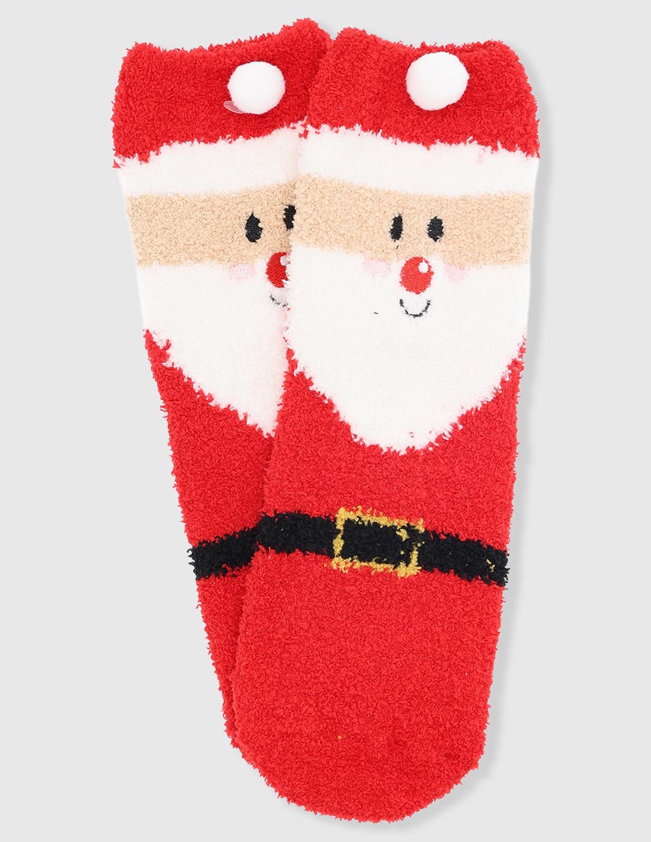 Calcetín navideño Piquenique de algodón para niño