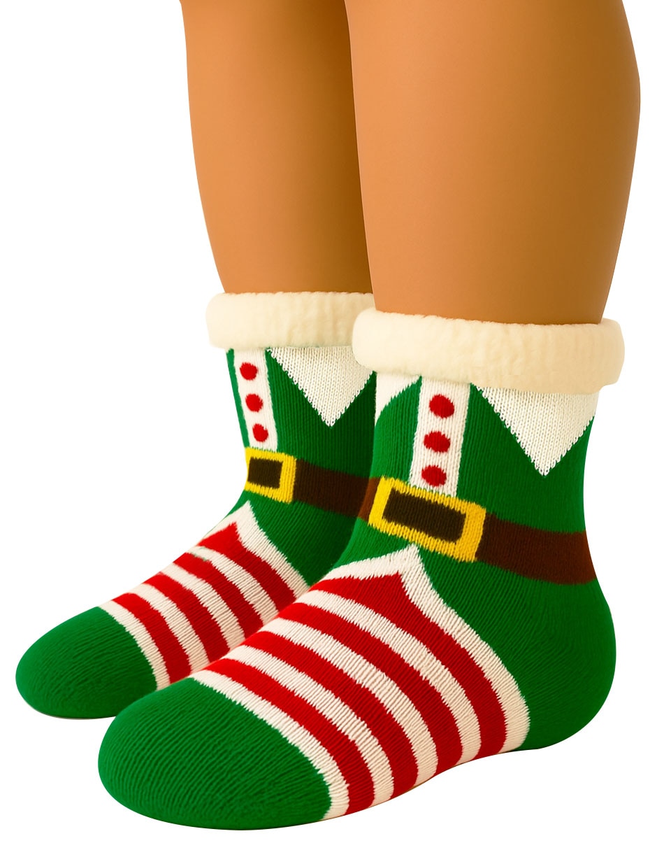 Calcetines Navidad de poliéster para niño 3