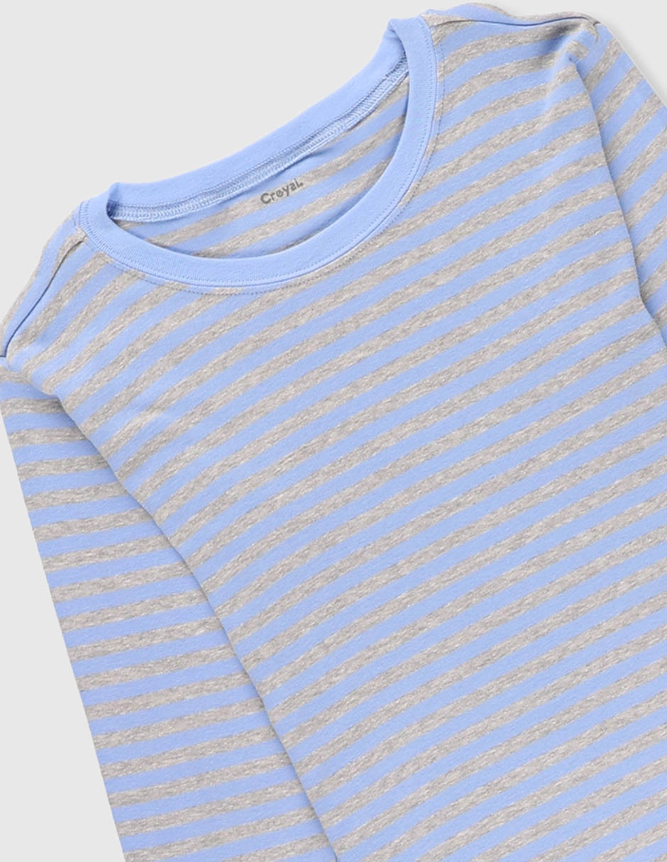 Set playera manga larga para niño 7