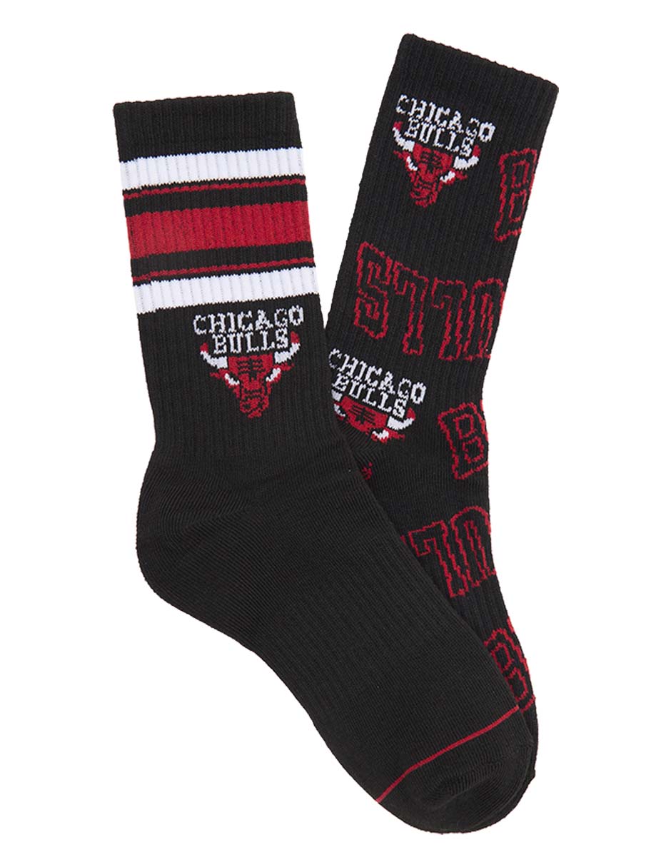 Set de calcetín Chicago Bulls NBA para niño 2 pares
