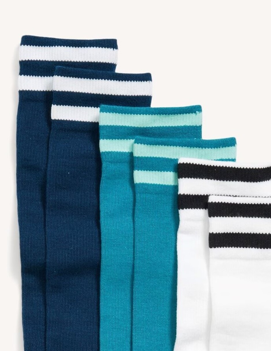 Set calceta de algodón para niño 3 pares 3