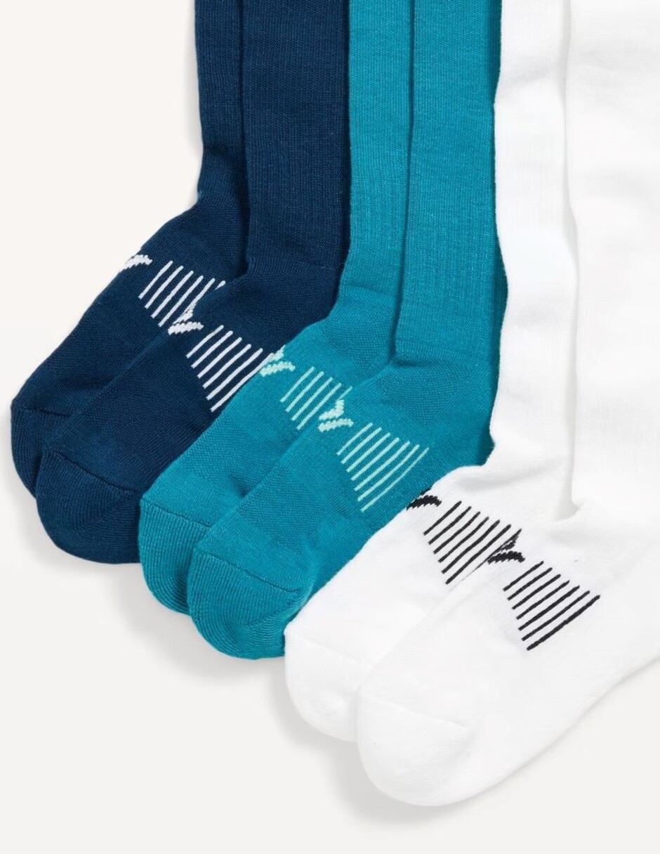 Set calceta de algodón para niño 3 pares 2