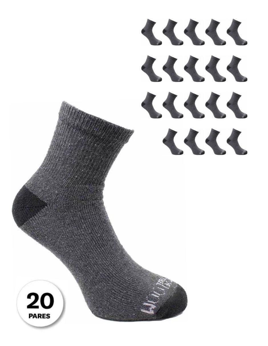 Set calcetín Quarter de poliéster para niño 20 pares 4