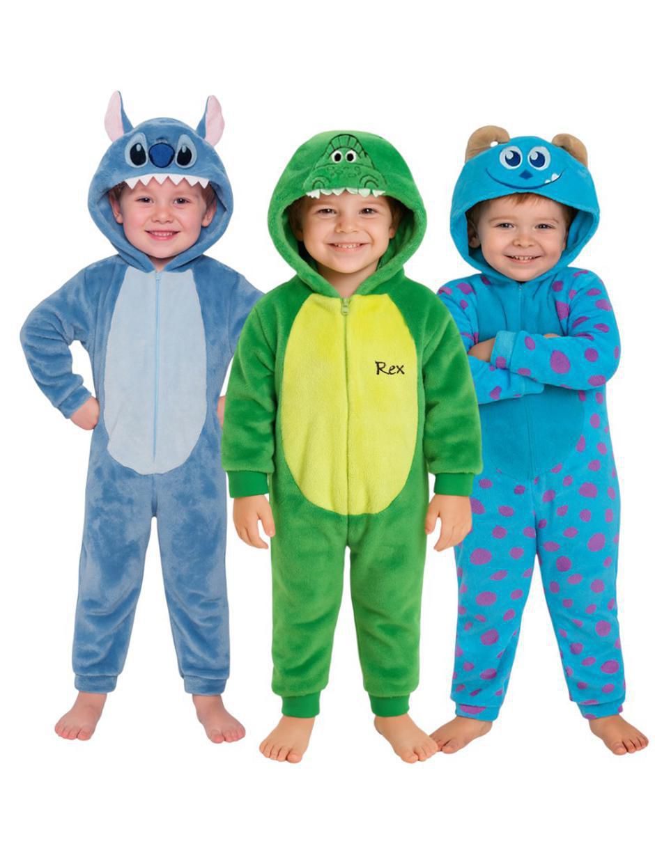 Mameluco Stitch, Rex,Ysully para niño Mameluco Stitch, Rex,Ysully para niño