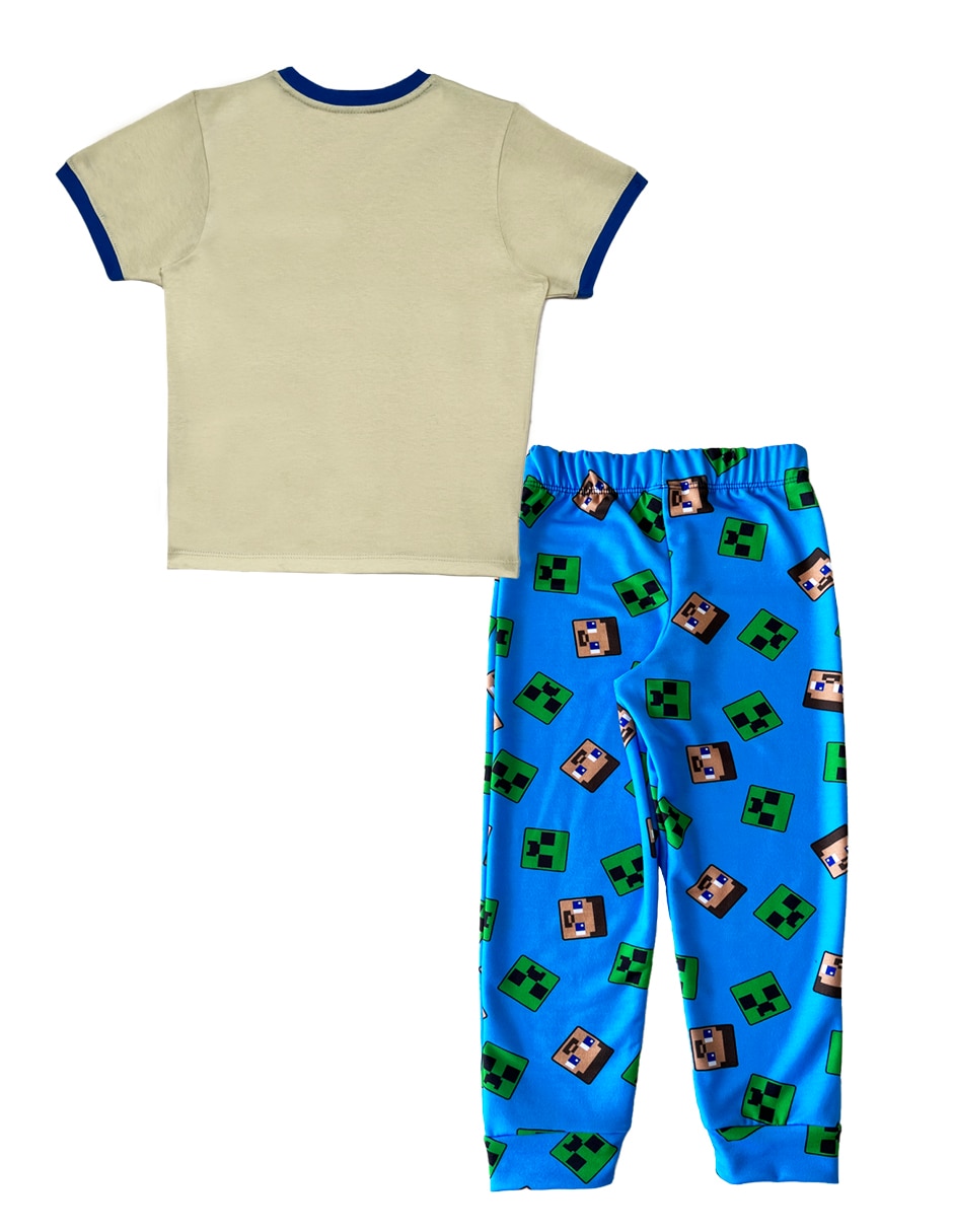 Conjunto pijama Minecraft para niño
