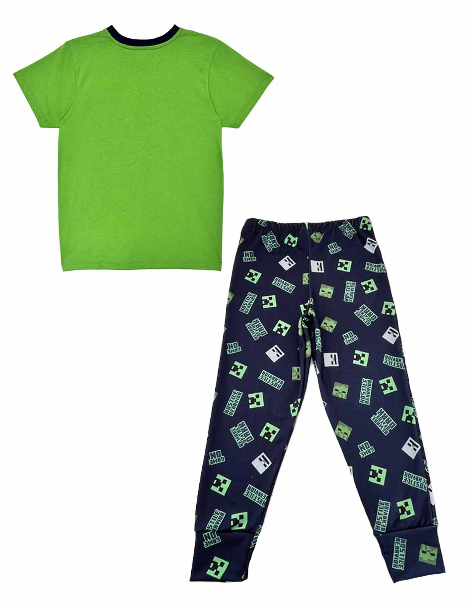 Conjunto pijama Minecraft para niño