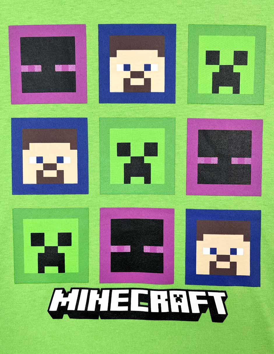 Conjunto pijama Minecraft para niño