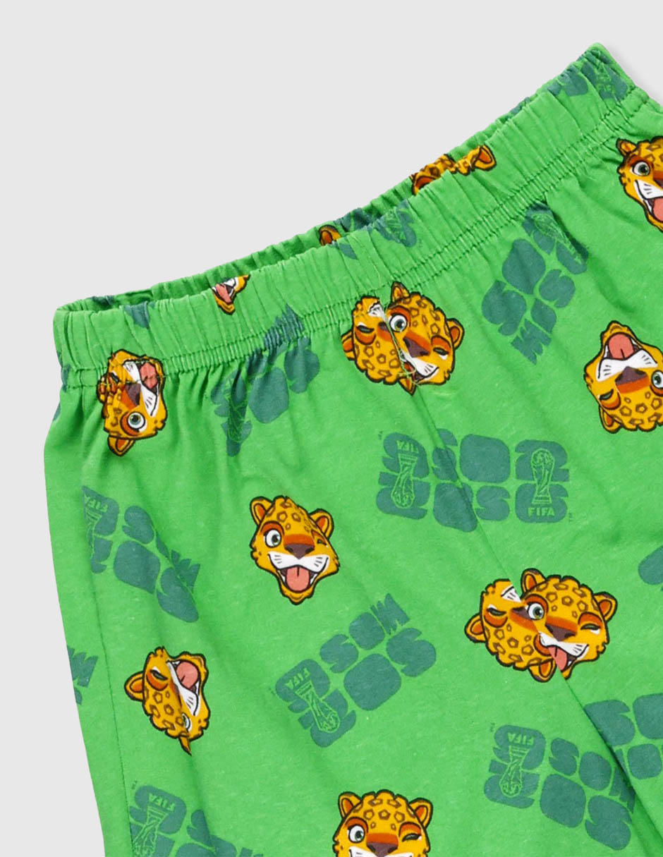 Conjunto Pijama Mundial Fifa Para Niños Grandes Niño