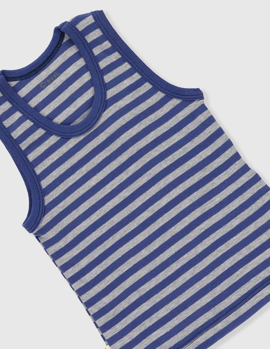 Set camiseta cuello redondo Baby para niño 4