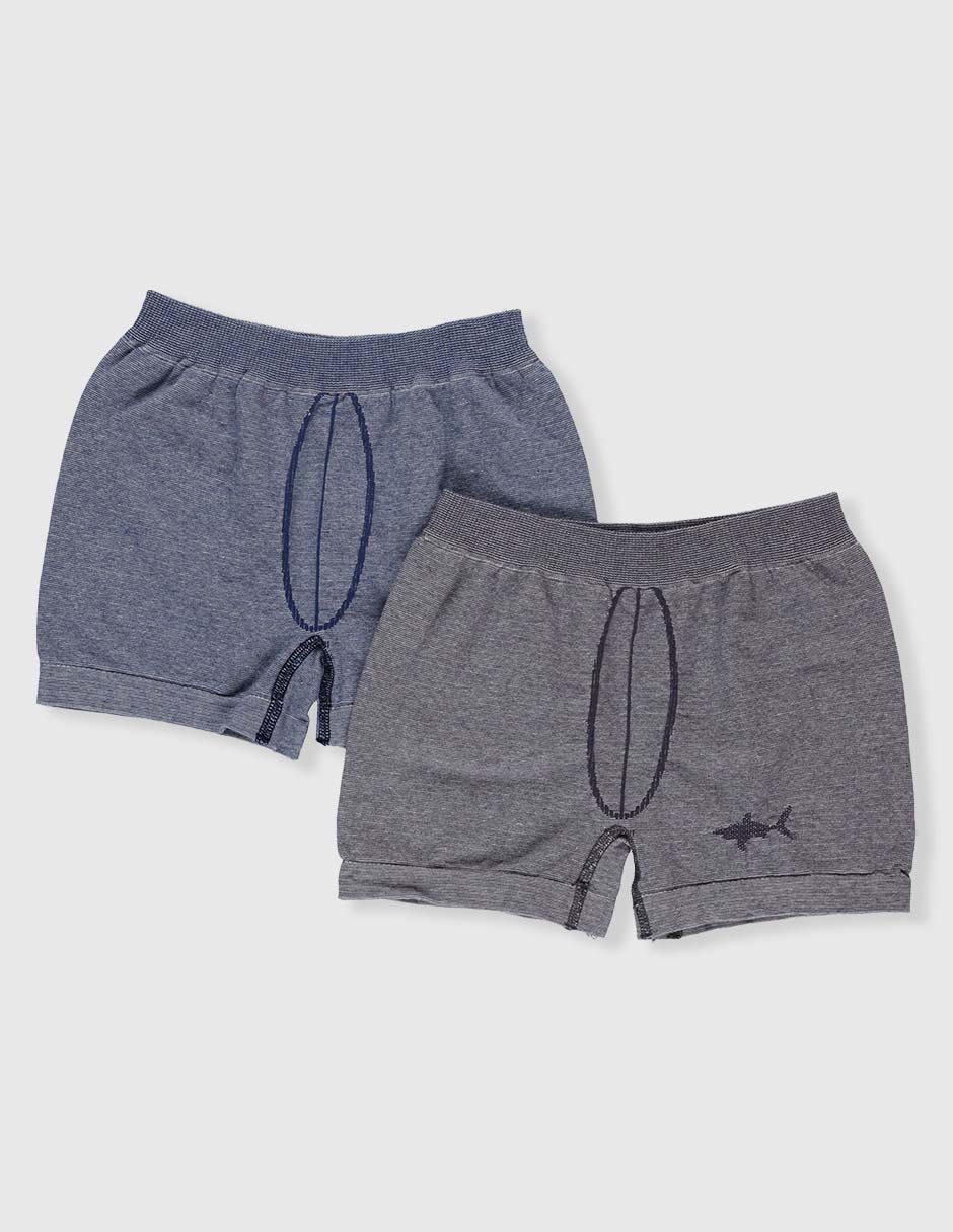 Set bóxer paquete 2 pz bóxer dif