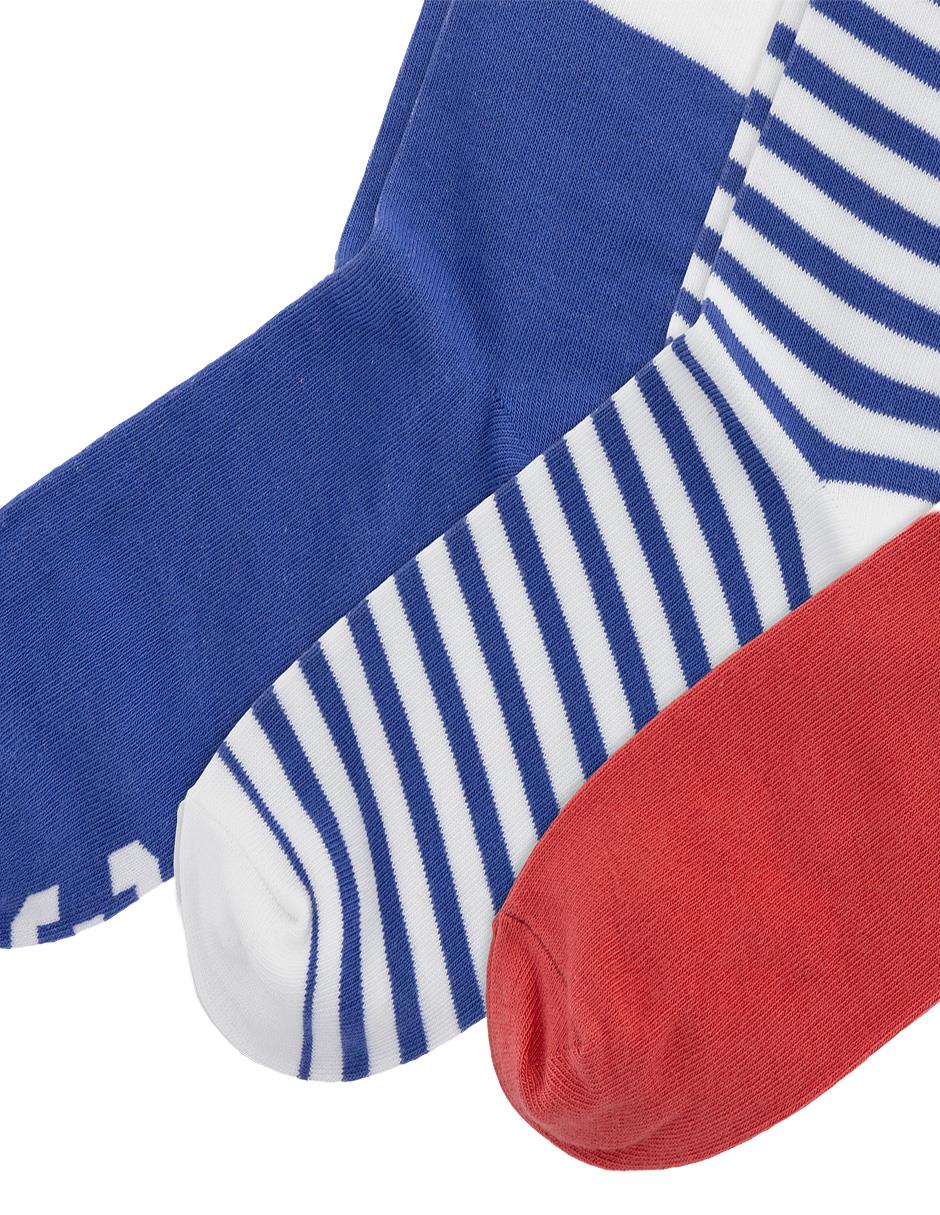 Set calcetín de algodón para niño 3 pares 3