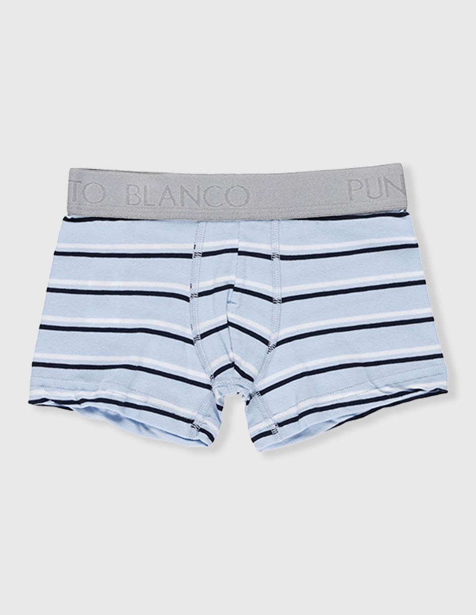 Set bóxer Punto Blanco de algodón para niño