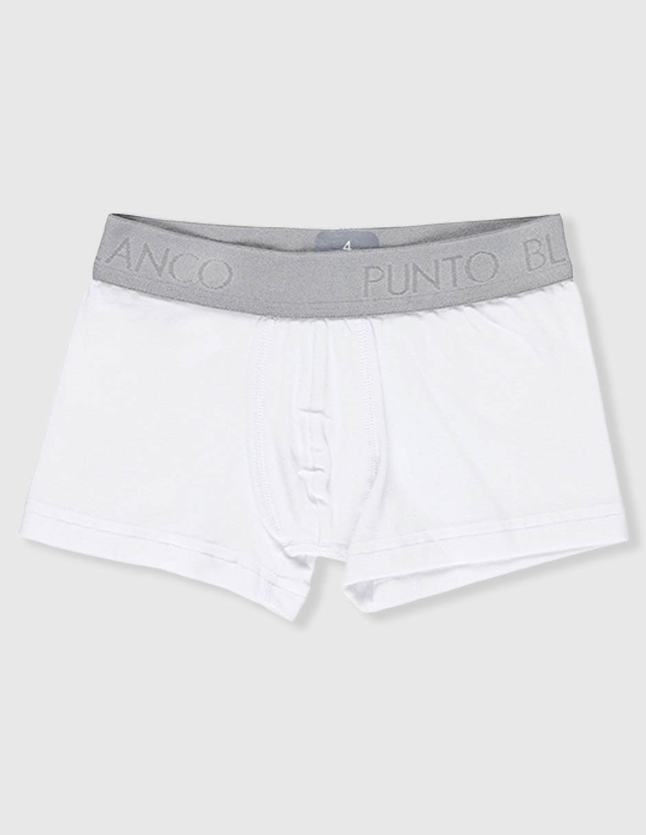 Set bóxer Punto Blanco de algodón para niño