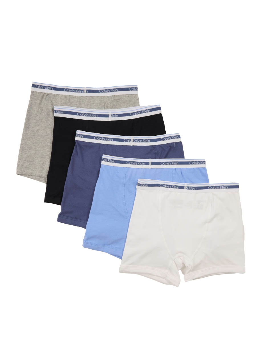 Bóxer calvin klein de algodón para niño