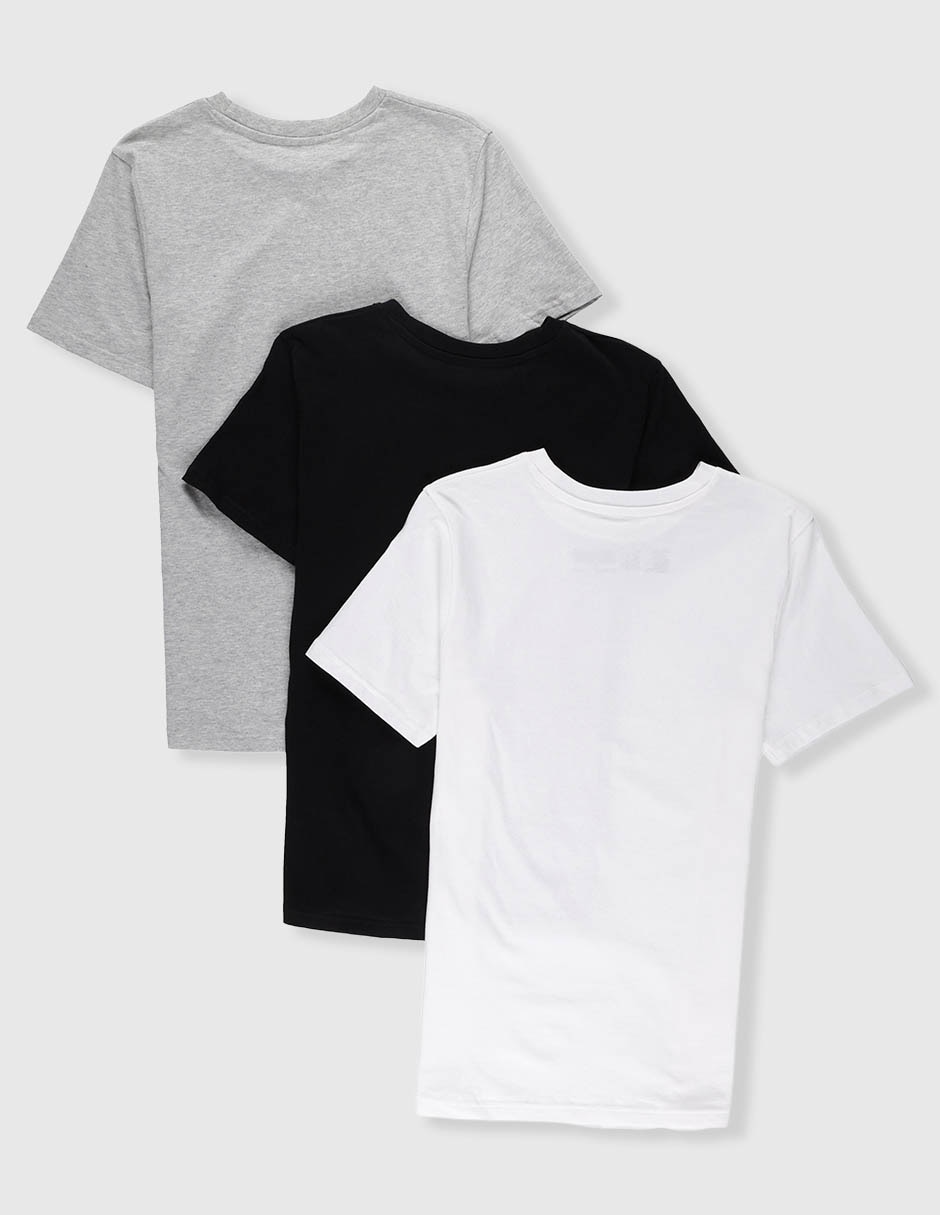 Set camiseta cuello redondo calvin klein para niño