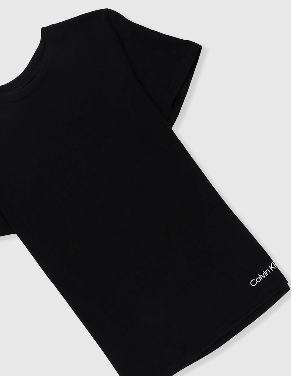 Set camiseta cuello redondo calvin klein para niño