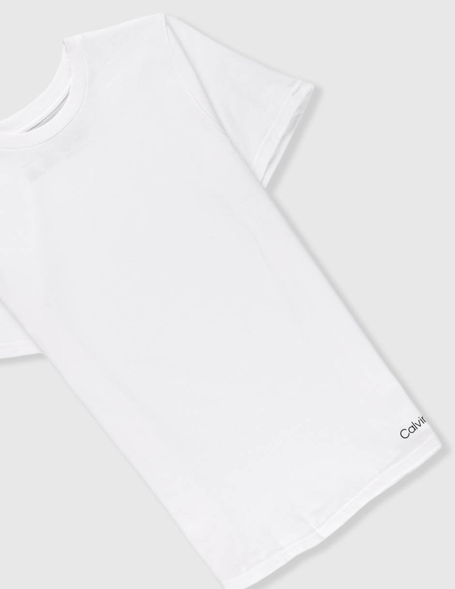 Set camiseta cuello redondo calvin klein para niño