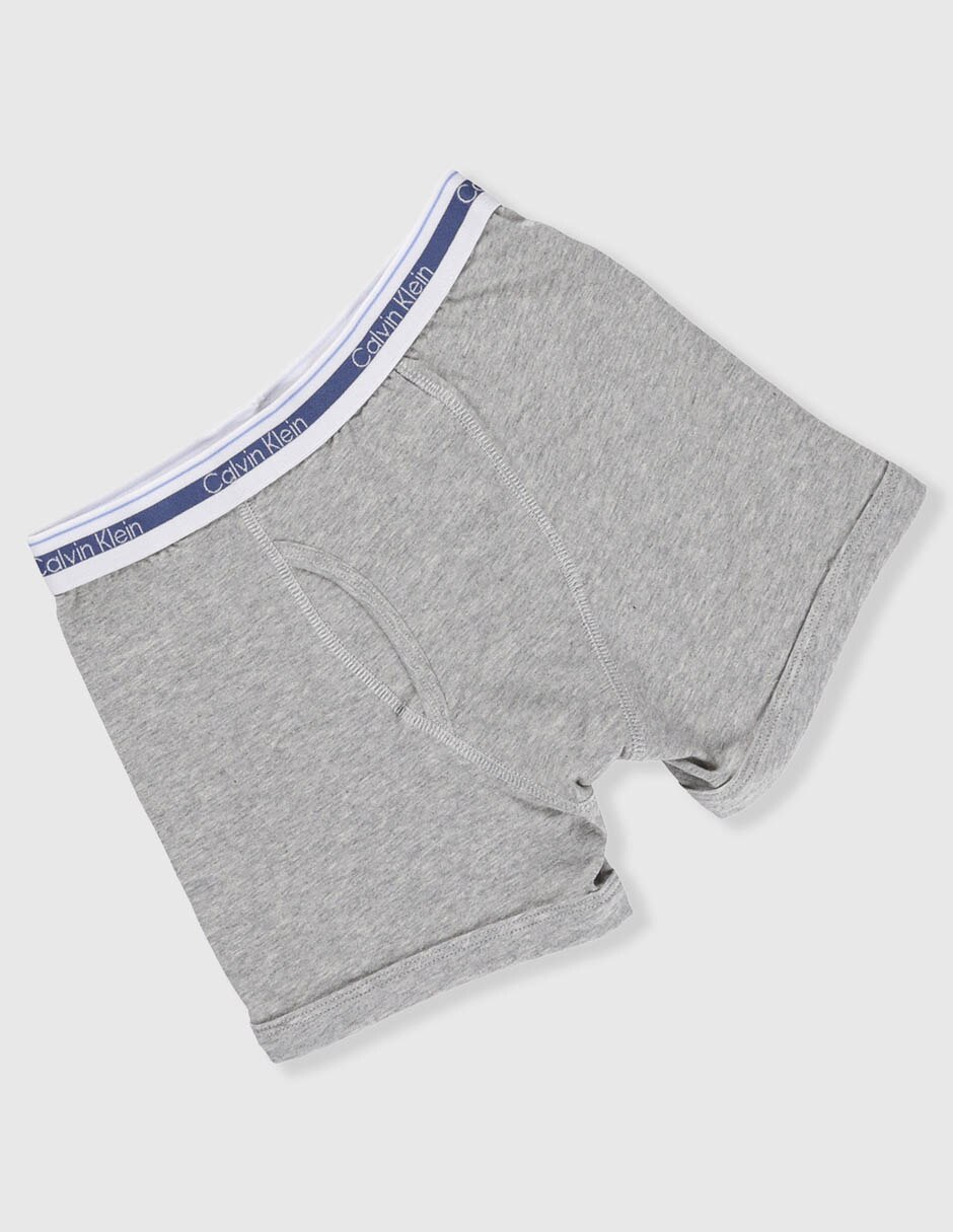 Set bóxer calvin klein para niño 4
