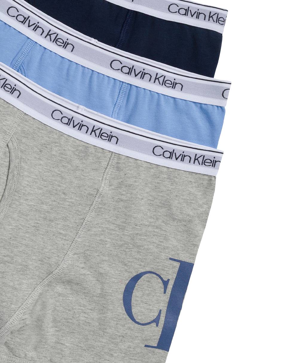 Set bóxer calvin klein para niño 6