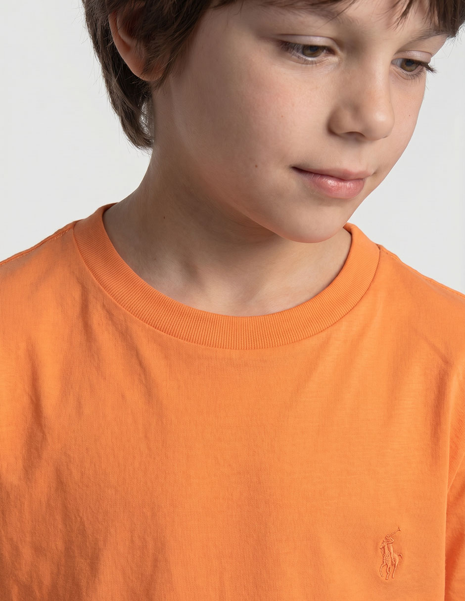 Playera manga corta para niño