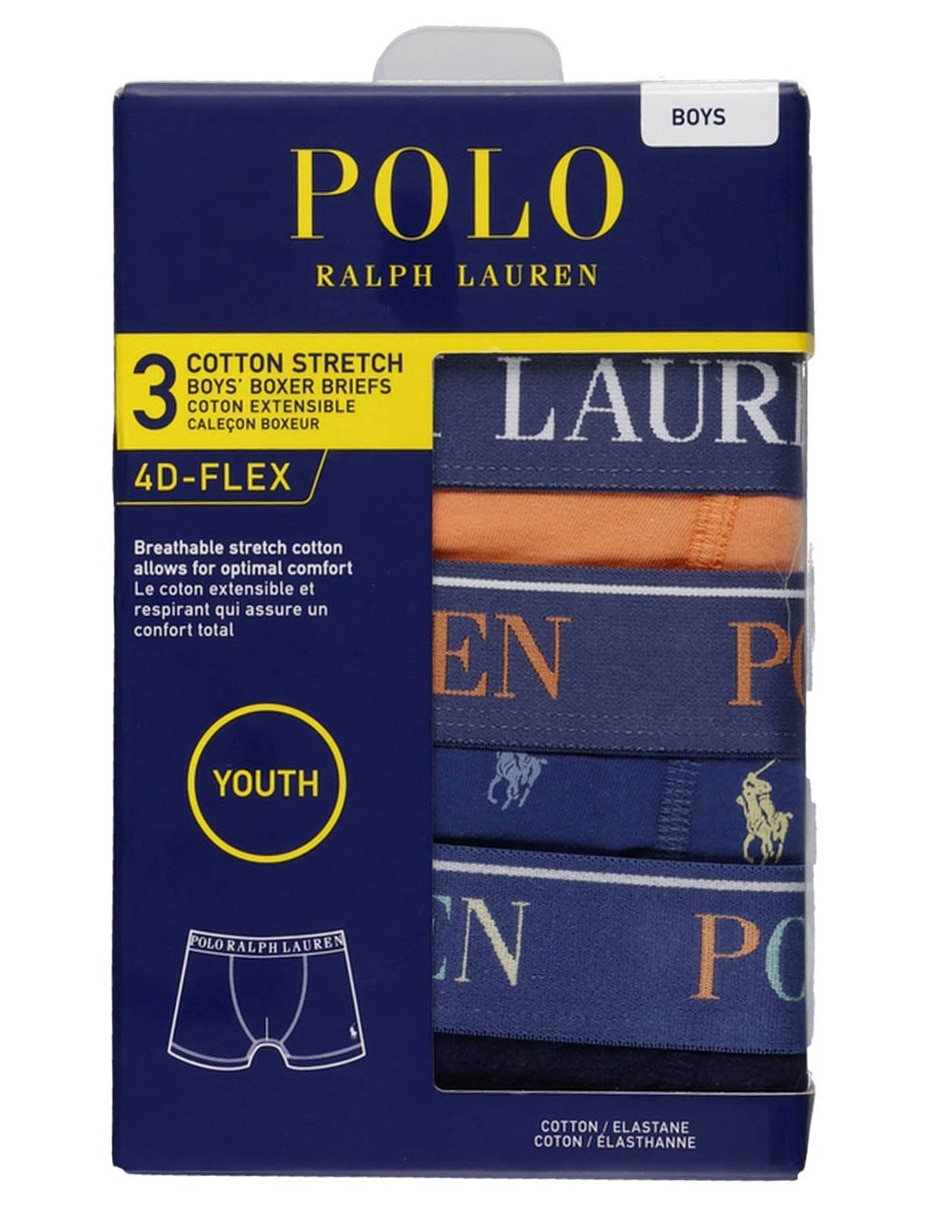 Set bóxer Polo Ralph Lauren de algodón para niño