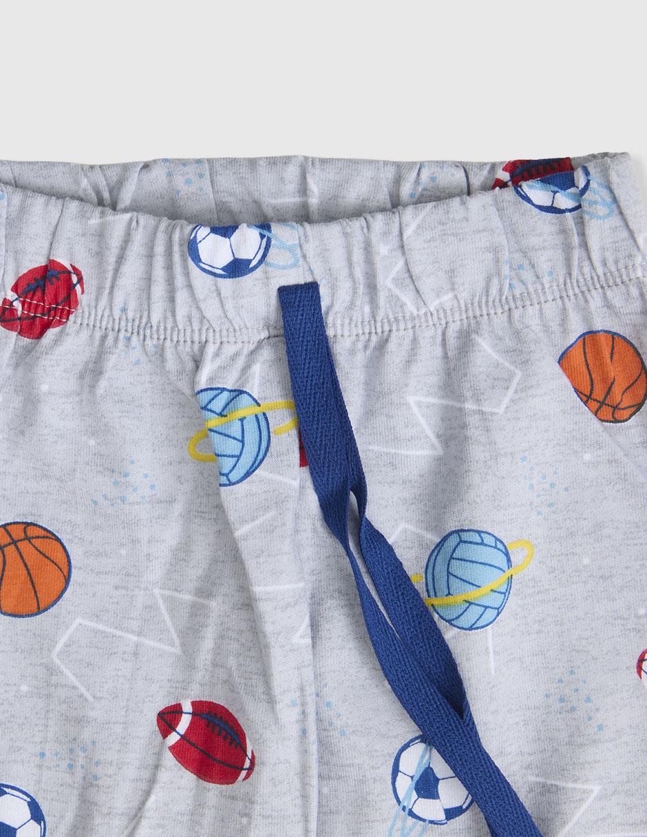 Conjunto Pijama Piquenique Para Infantil Niño