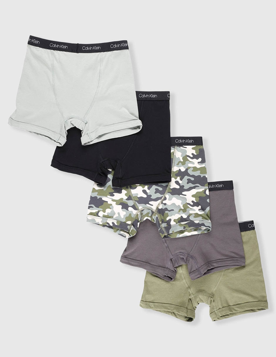 Set bóxer Calvin Klein de algodón para niño 2